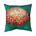 Fondo 20 x 20 in. Abstract Dahlia Flower-Double Sided Print Indoor Pillow FO2793705